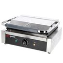 Grill de contact - 2,8 kW - rainuré en haut et en bas - surface de cuisson : 340x230mm.