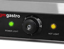 Grill de contact - 4,4 kW - Rainuré en haut et en bas - Surface de cuisson : 475x230mm.