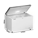 LIEBHERR | Congélateur bahut - 1379x769mm - 404 litres - Couvercle en inox