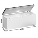 LIEBHERR | Congélateur bahut - 1885x720mm - 542 litres - Couvercle inox